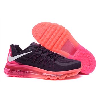 Nike Air Max 2015 Shoes For Women Black Orange